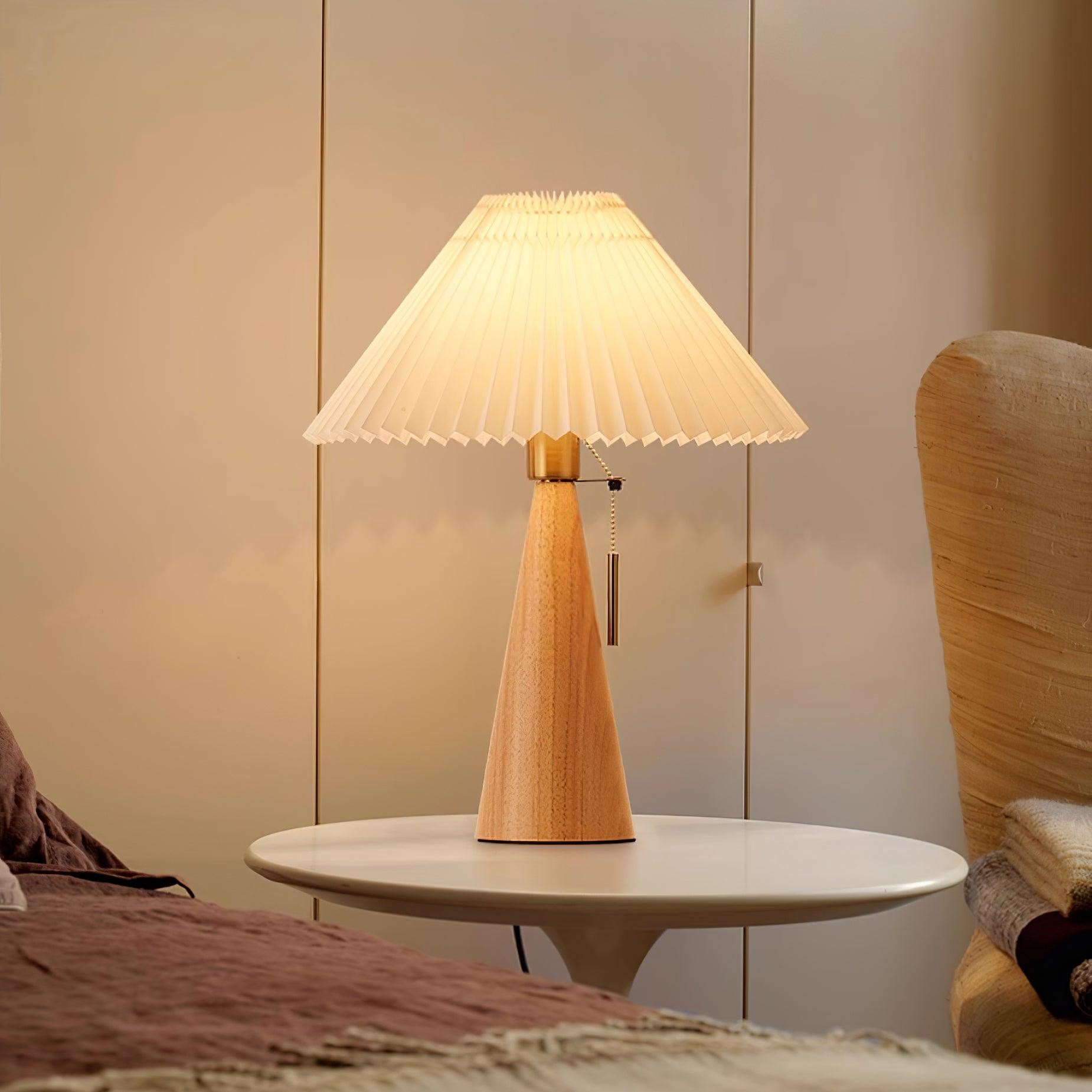 Fashion Vintage Wood Table Lamp K424