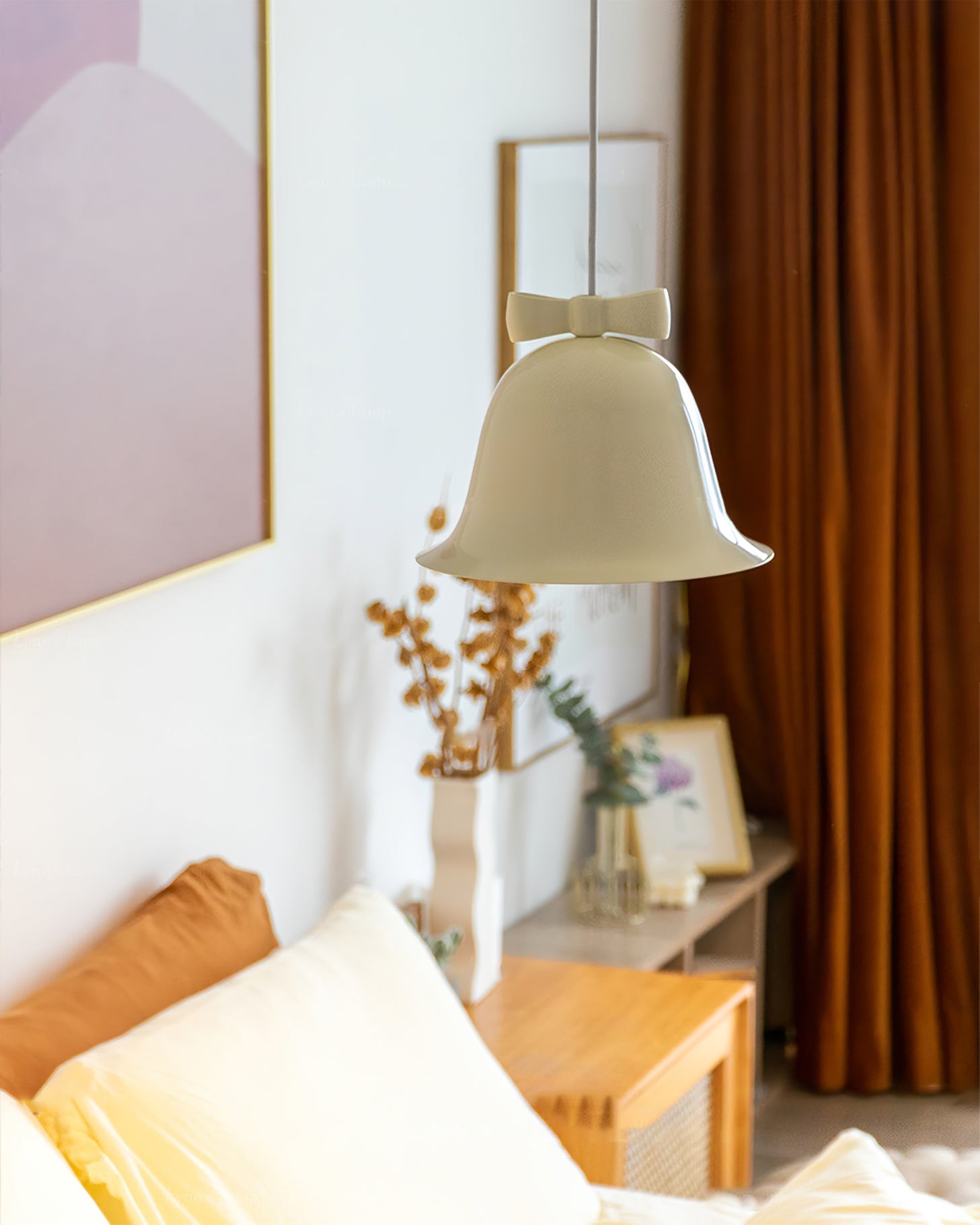 Bow Bell Pendant Lamp K978
