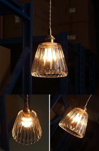 Clear glass pendant lights series