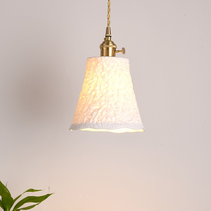 KiKi Ceramic Brass Pendant