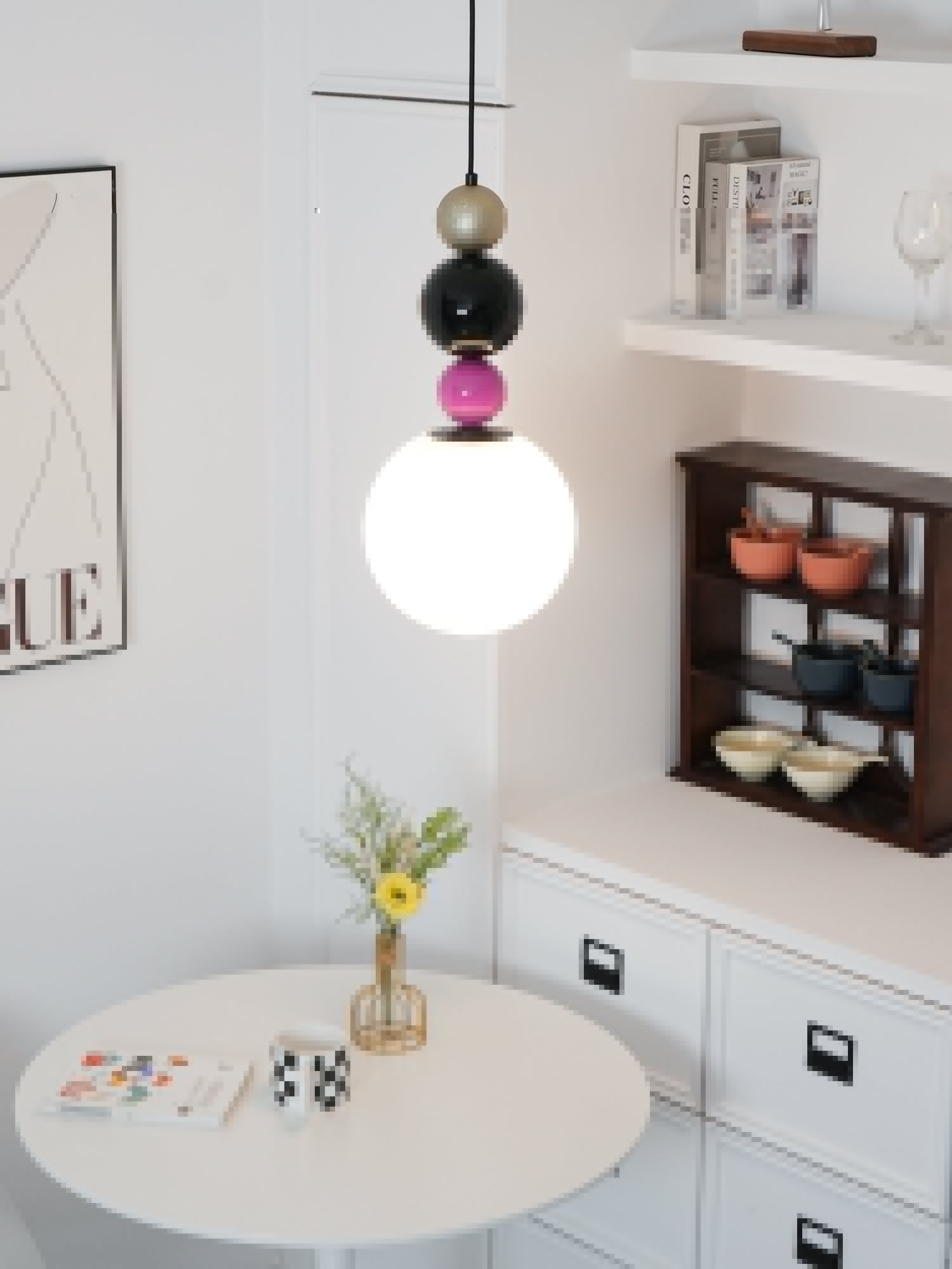 Modern Gourd Ball Pendant Lamp K682