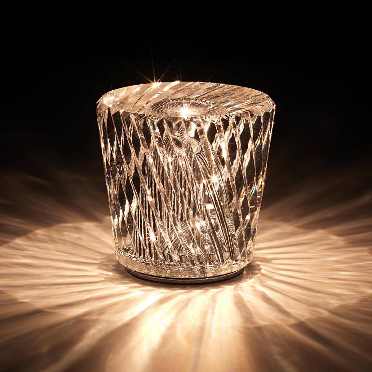 Crystal Diamond Table Lamp K341