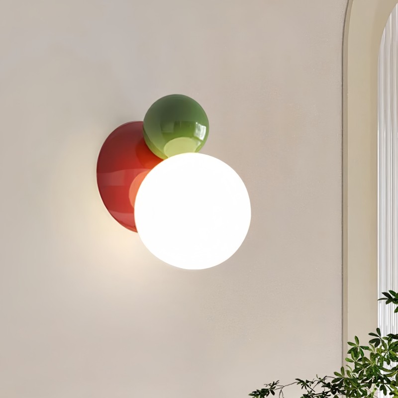 Macaron Globe Metal Wall Light Ceiling Light K566