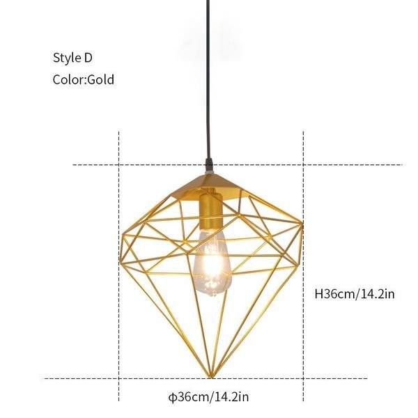 Diamond Hanging Light