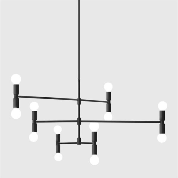 Atomium chandelier
