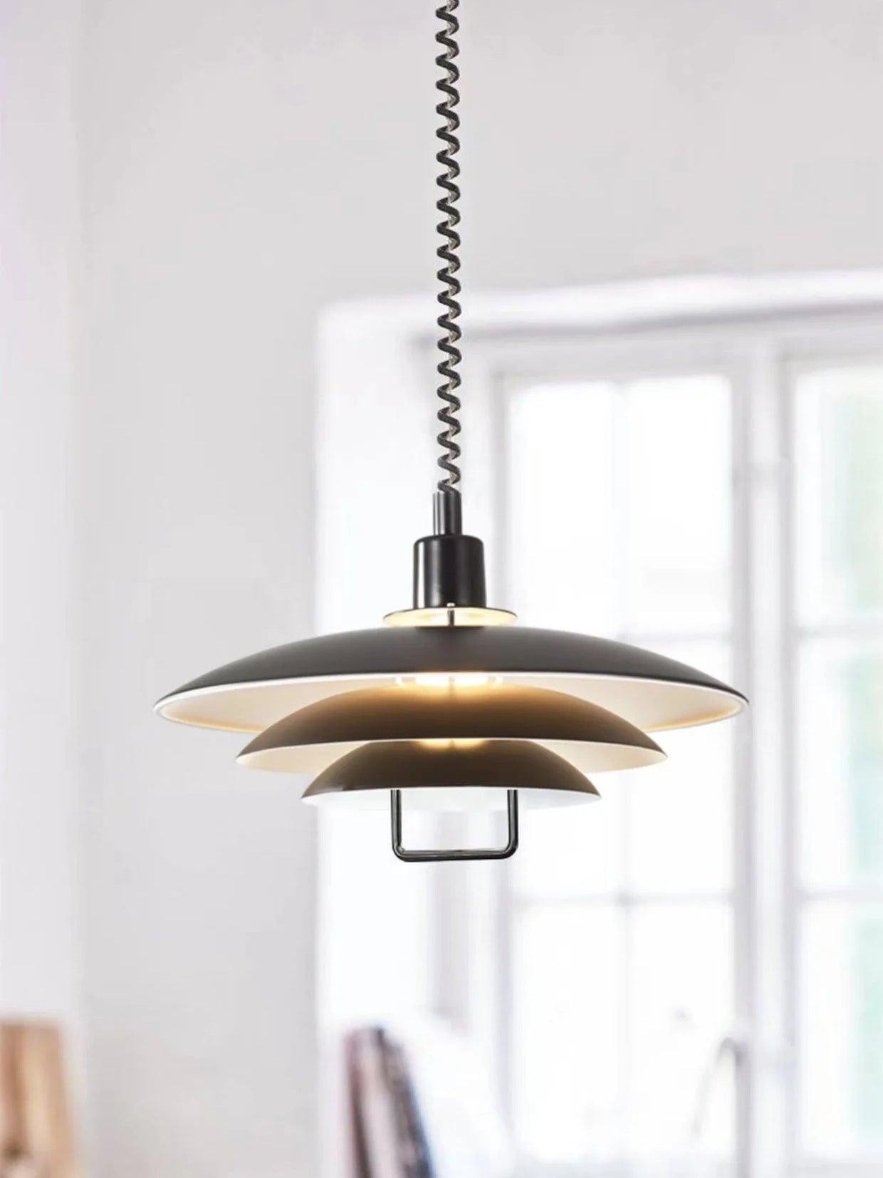 Danish Lifting UFO Pendant Lamp K606