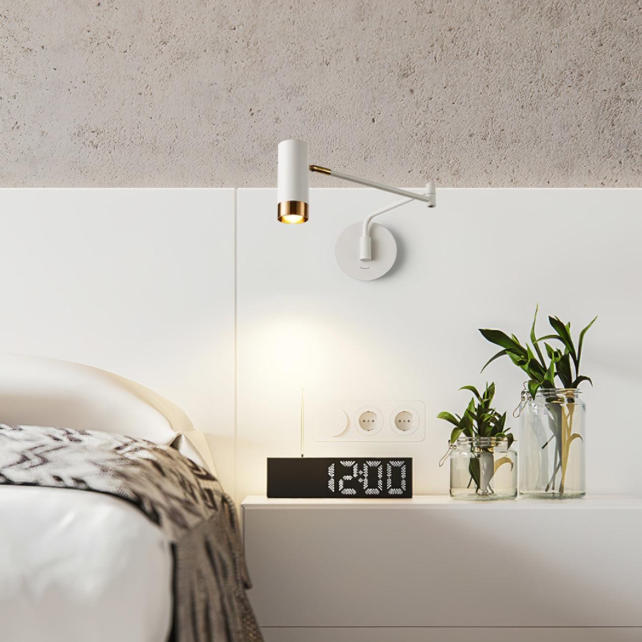 Modern Industrial Telescopic Revolving Adjustable Swing Arm Wall Lamp K627
