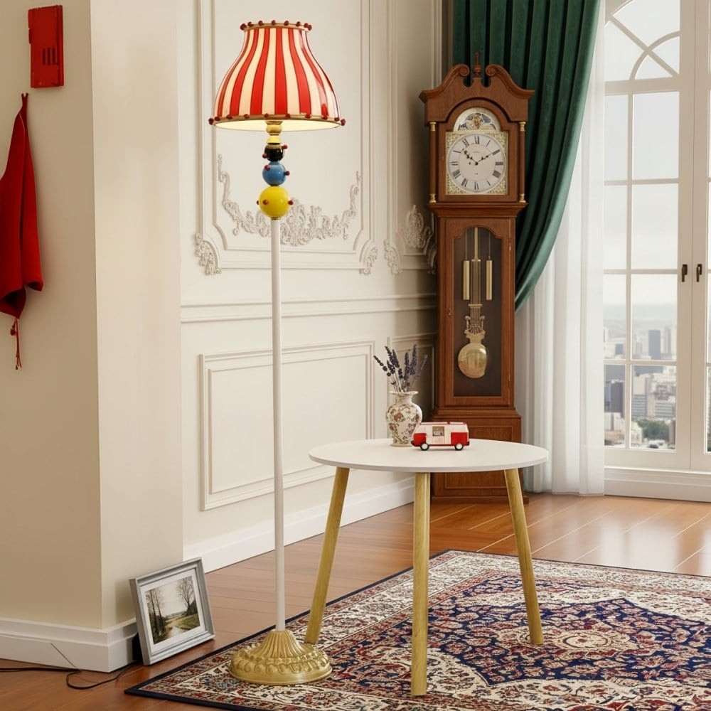 Festilo Modern Curved Floor Lamp with Sculptural Design for Living Rooms K2088