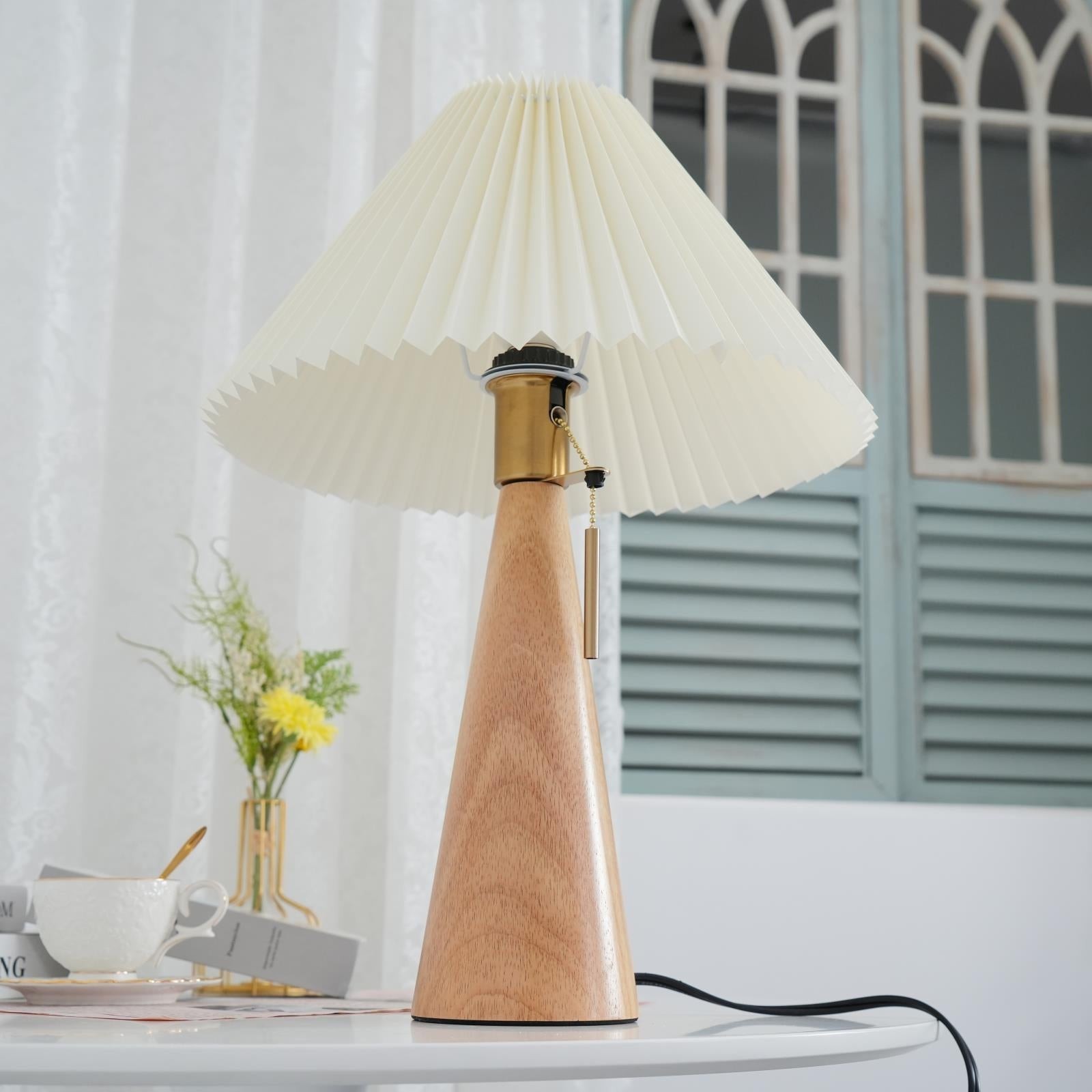 Fashion Vintage Wood Table Lamp K424