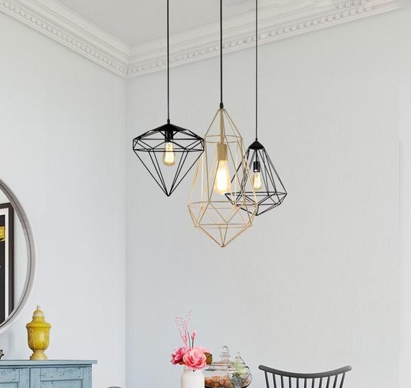 Diamond Hanging Light