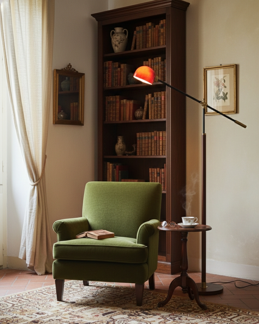 Heritage Swing Floor Lamp D316