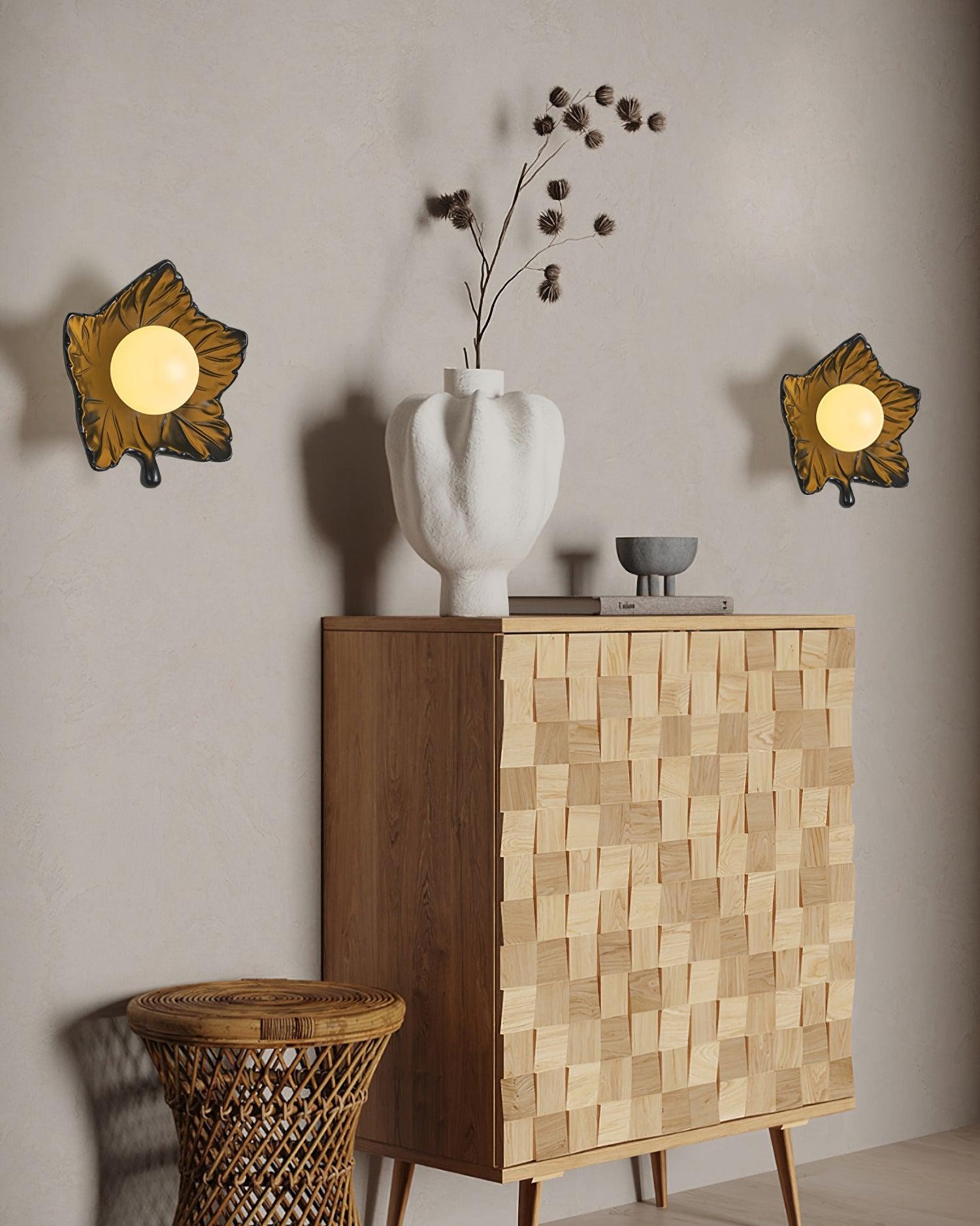 Maple Leaf Wall Light K484