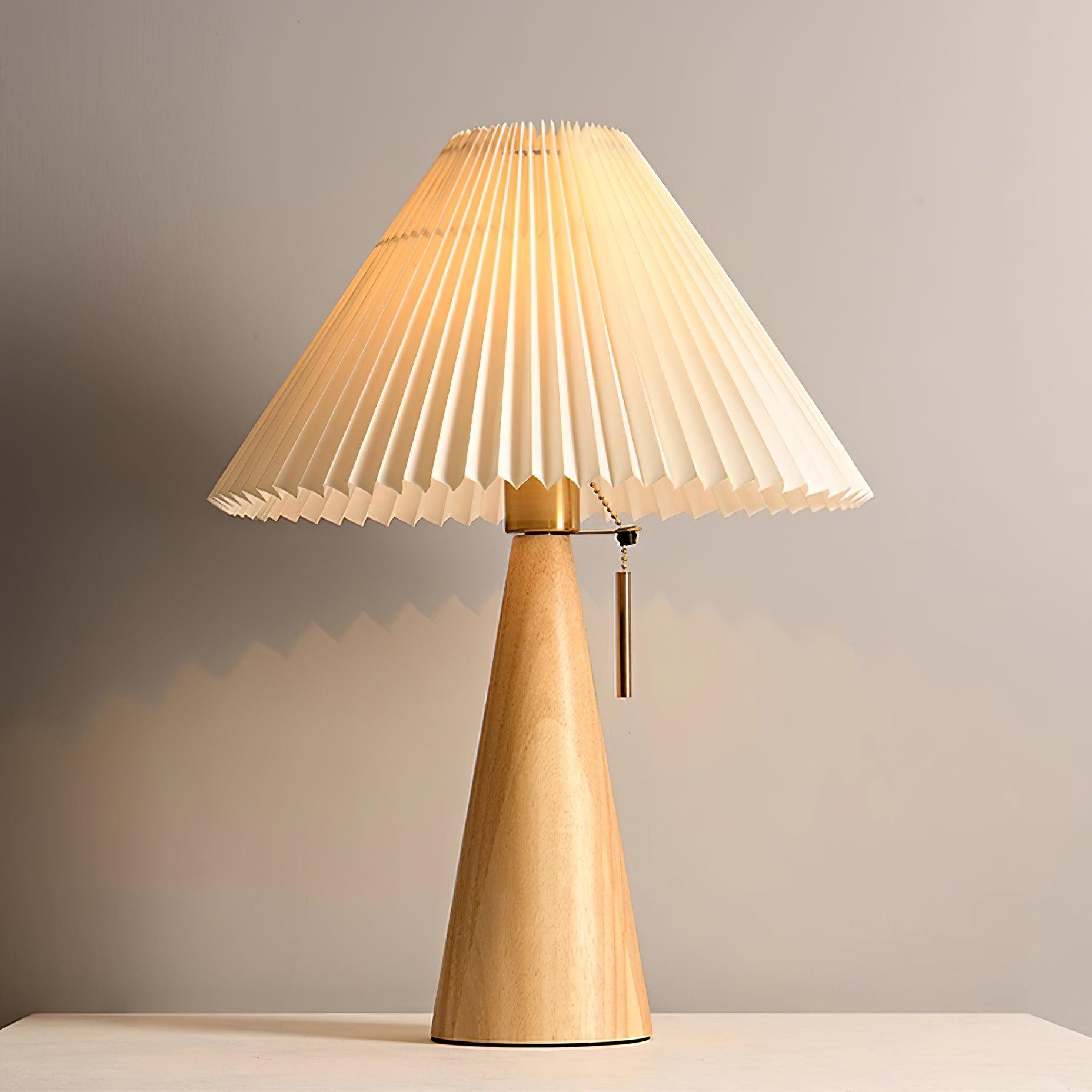 Fashion Vintage Wood Table Lamp K424