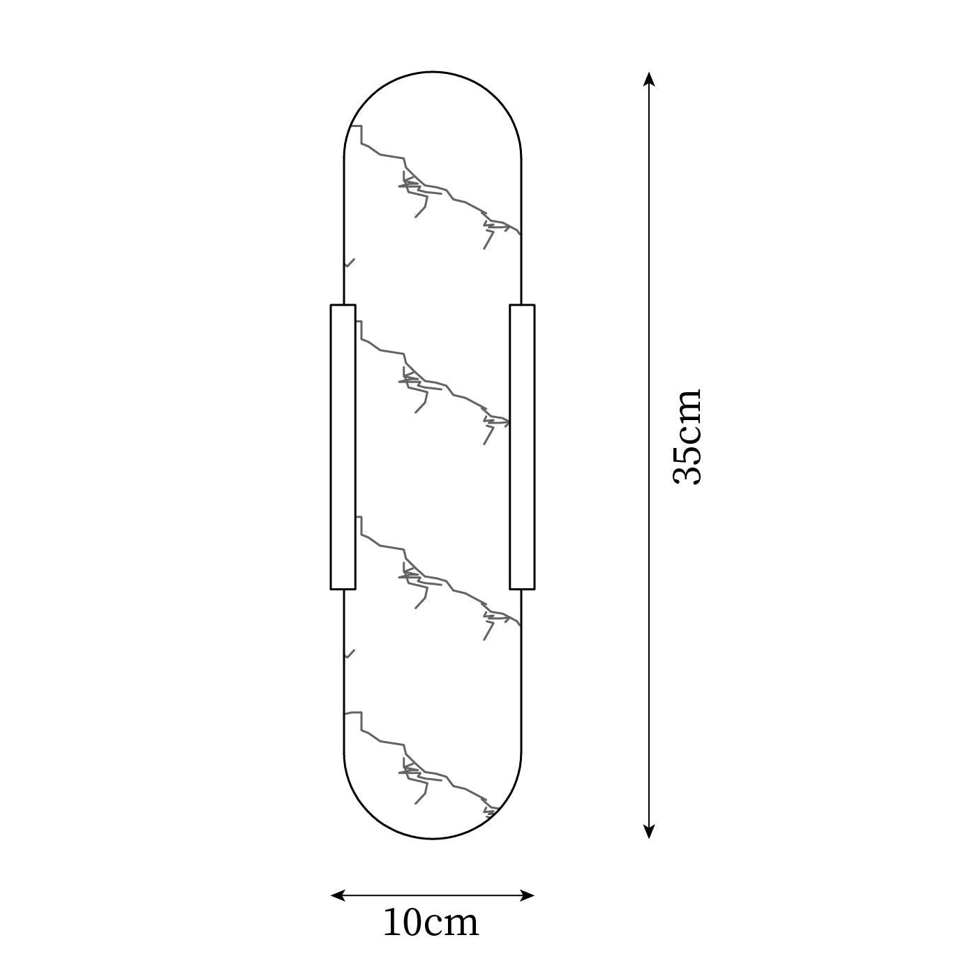 Alabaster Elongated Plug In Wall Lamp K501