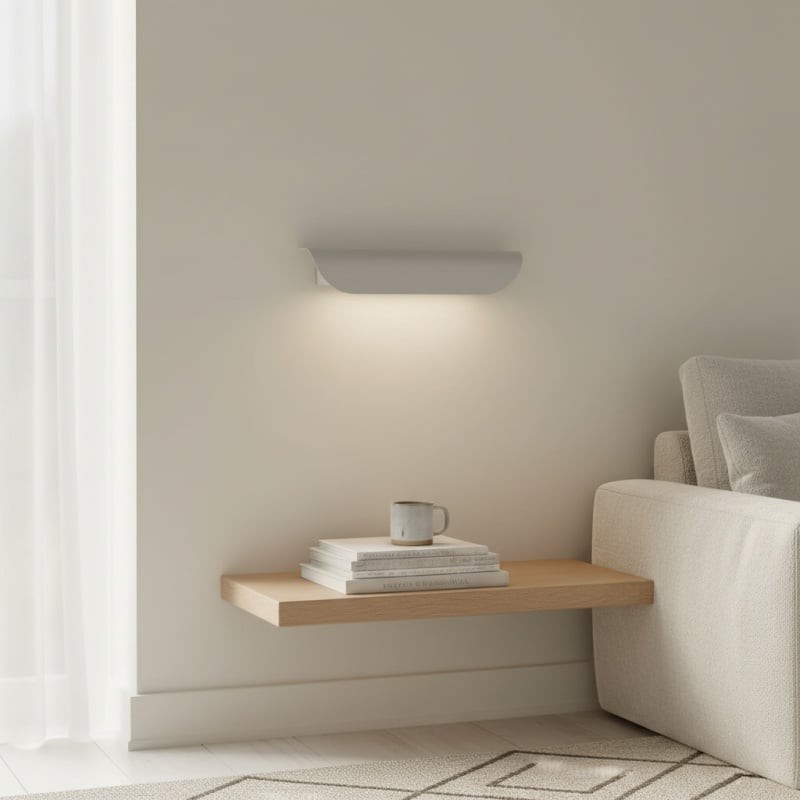 Hidra Modern Metal Wall Sconce - Minimalist Down-Light Sconce for Modern Homes K1691