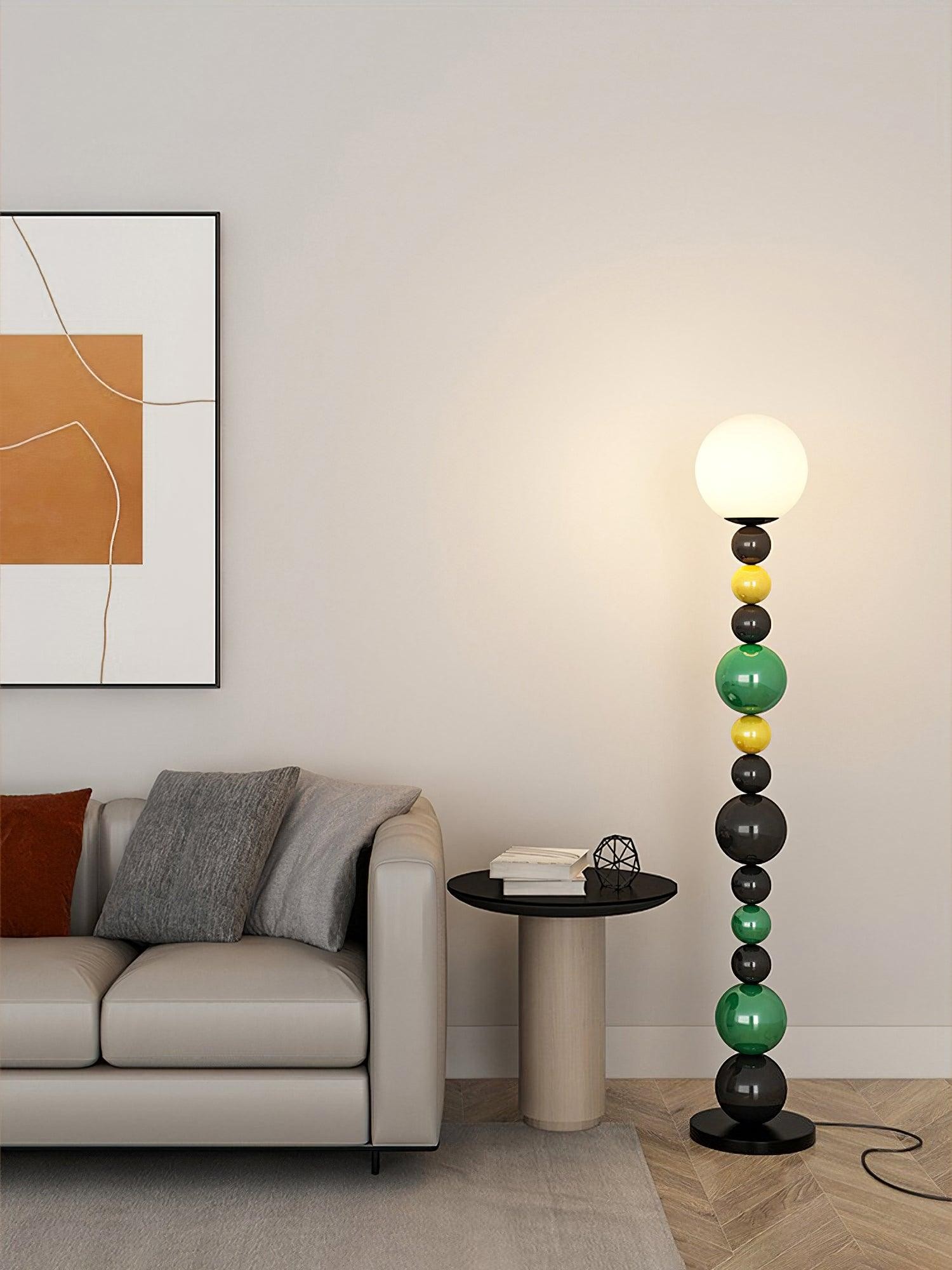 Colorful Round Ball Floor Lamp K327