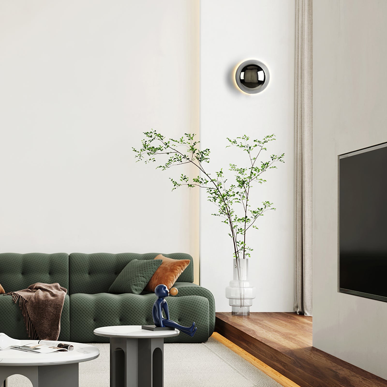 Round Metal Wall Lamp K1079