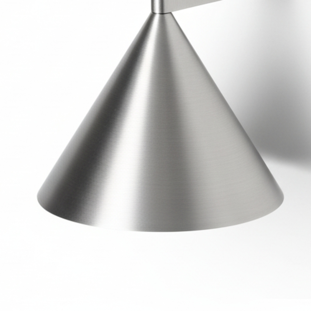 Metorq Geometric Metal Wall Sconce - Contemporary Wall Light for Living Room K2344