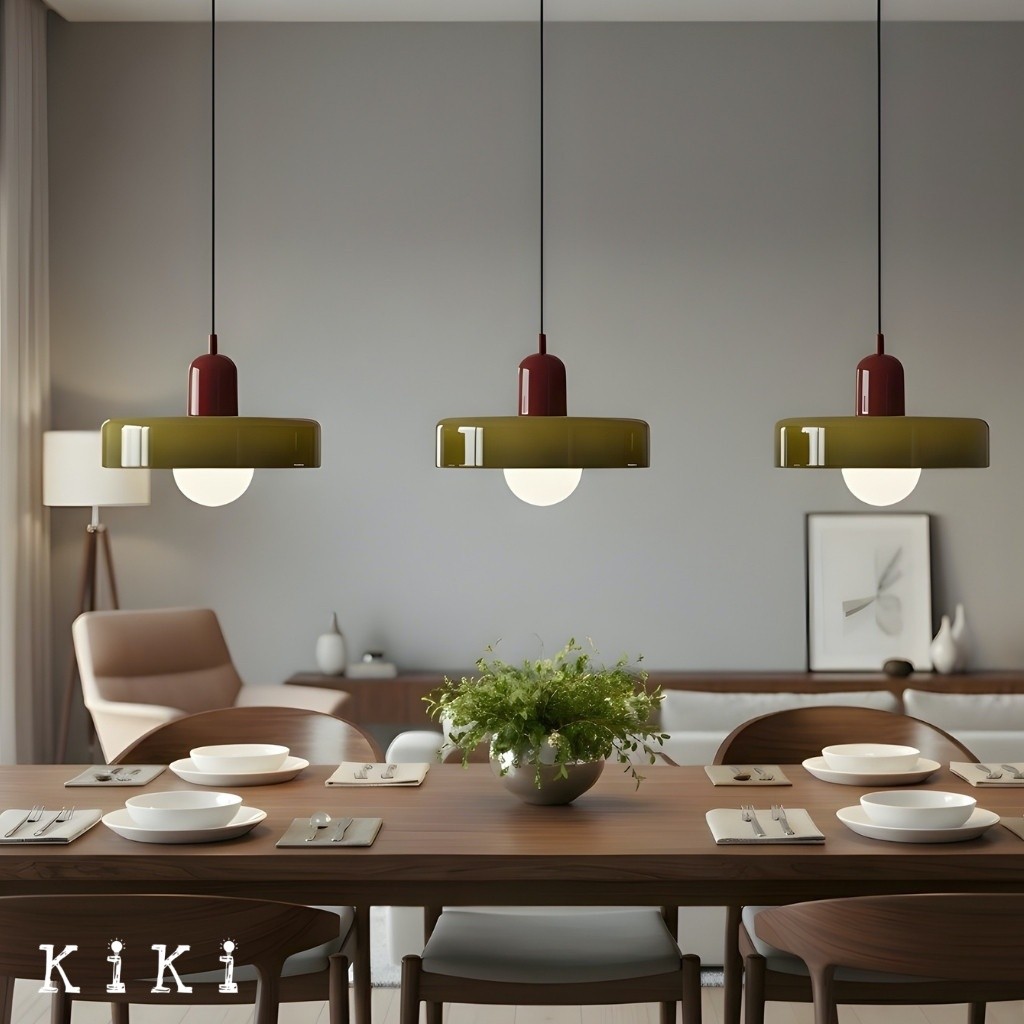 Disc Orb Pendant Light
