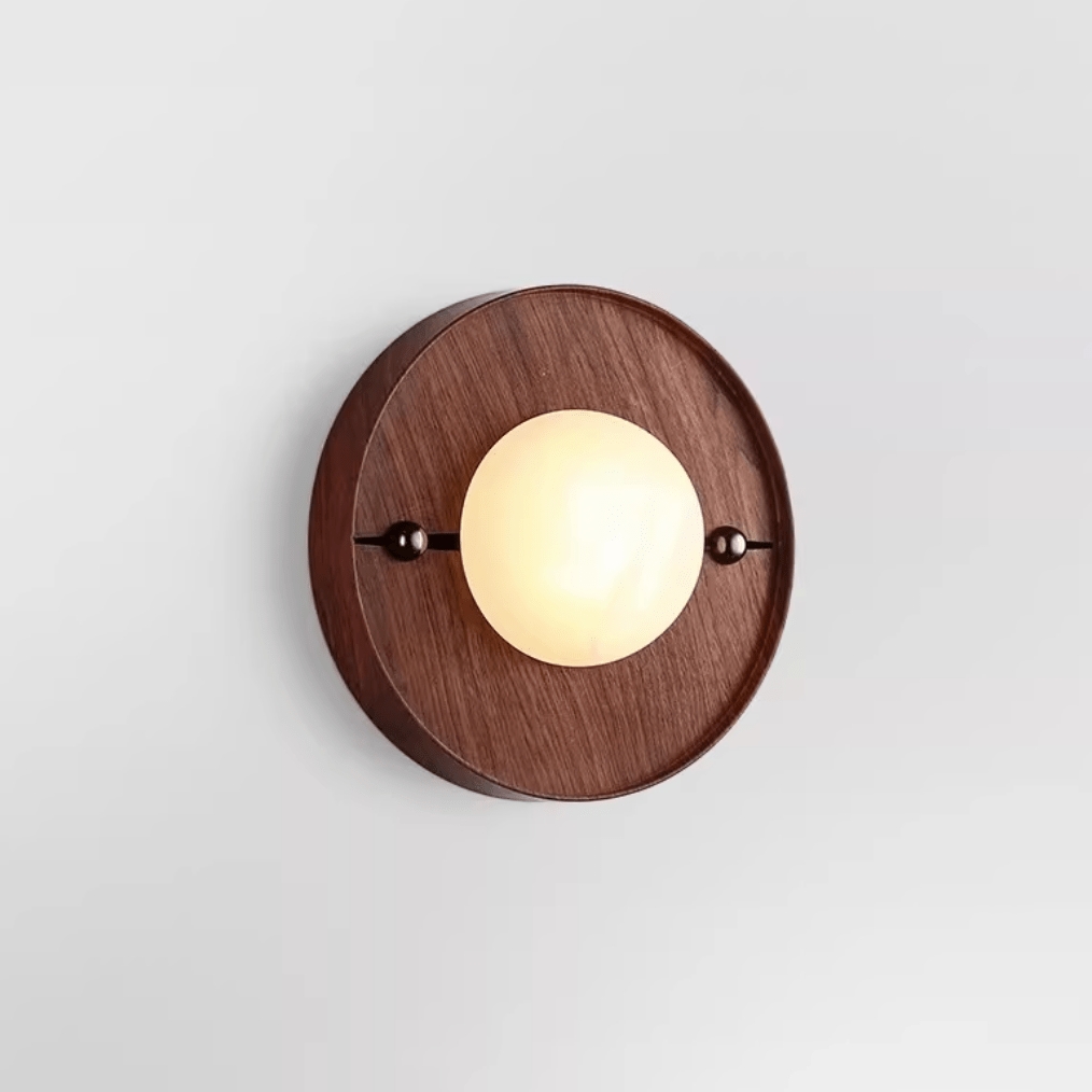 Bezel Alabaster Wall Lamp D393