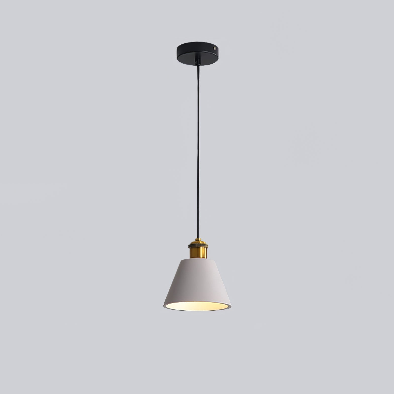 Modern Resin Geometric Pendant Lamp K621