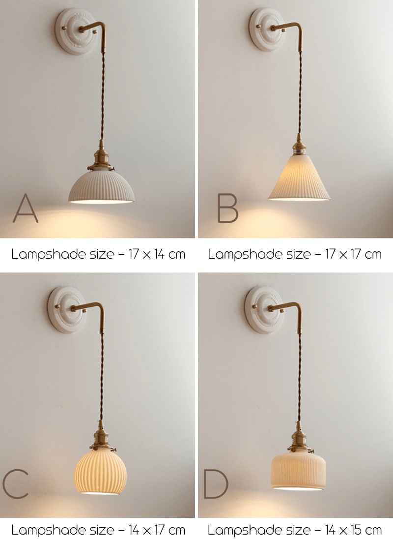 Decorative Ceramic Plate Wall Sconce K1561