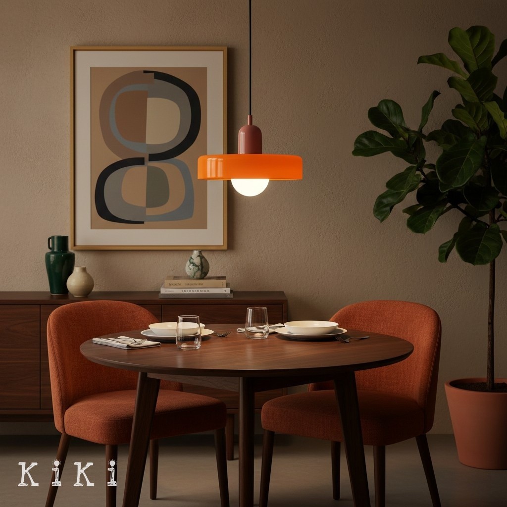 Disc Orb Pendant Light