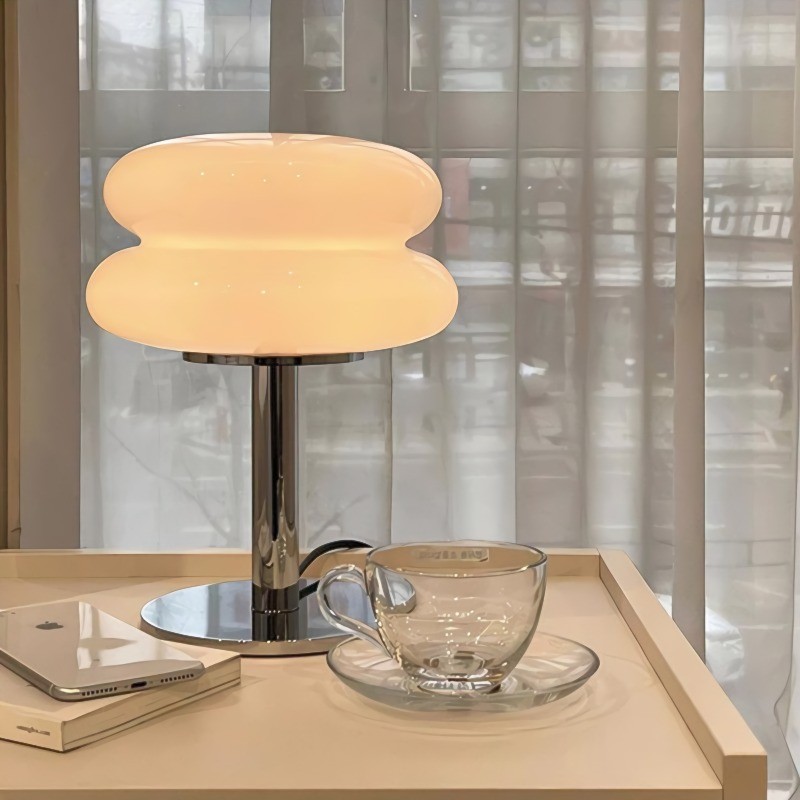 Bauhaus Macaron Stained Glass Table Lamp K03