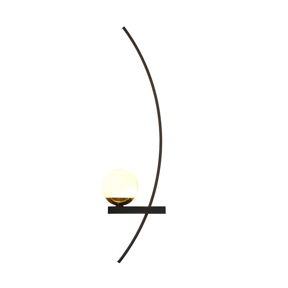 Curved Strip 3 Step Dimming LED Wall Sconce K816