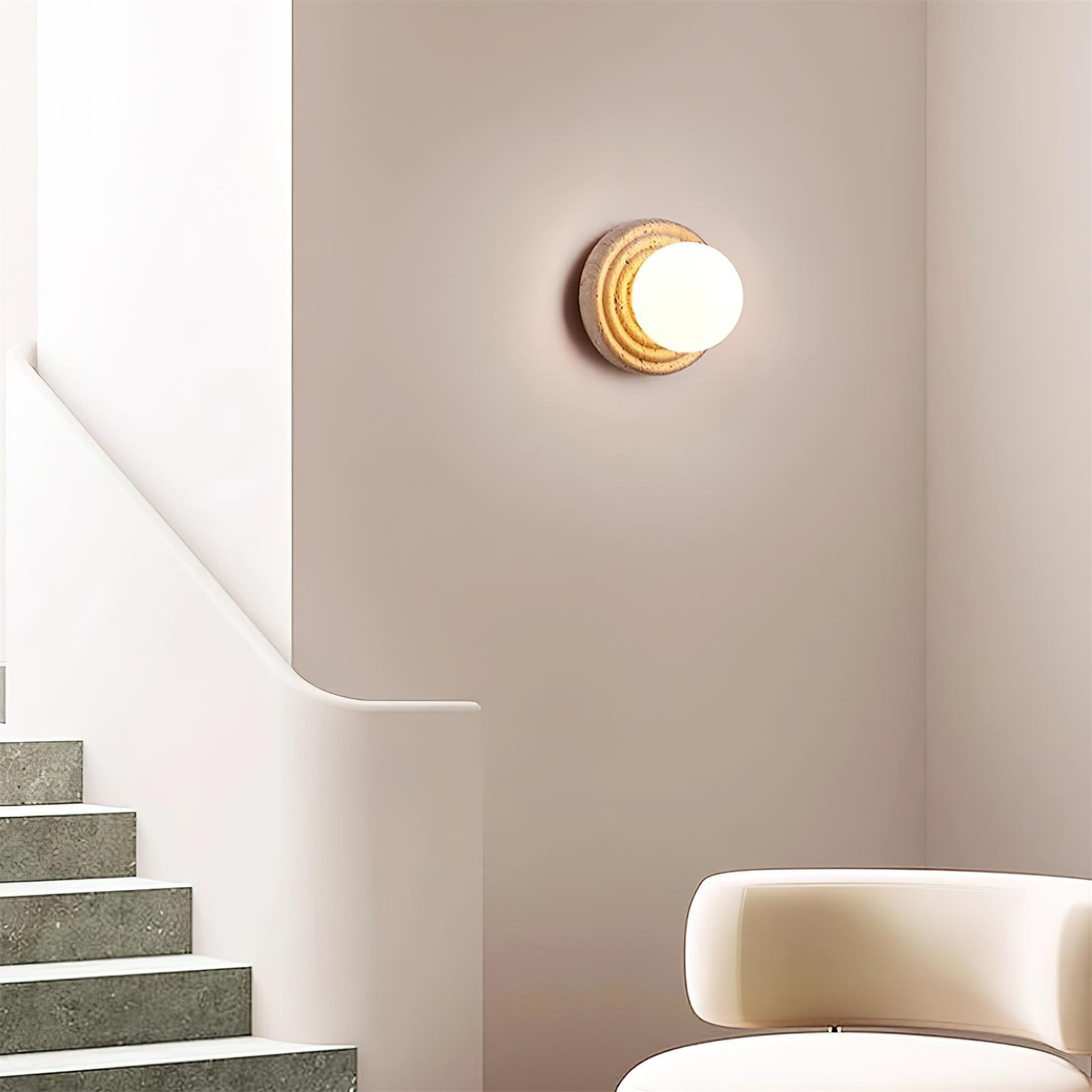 Modern Minimalist Round Wall Lamp K342