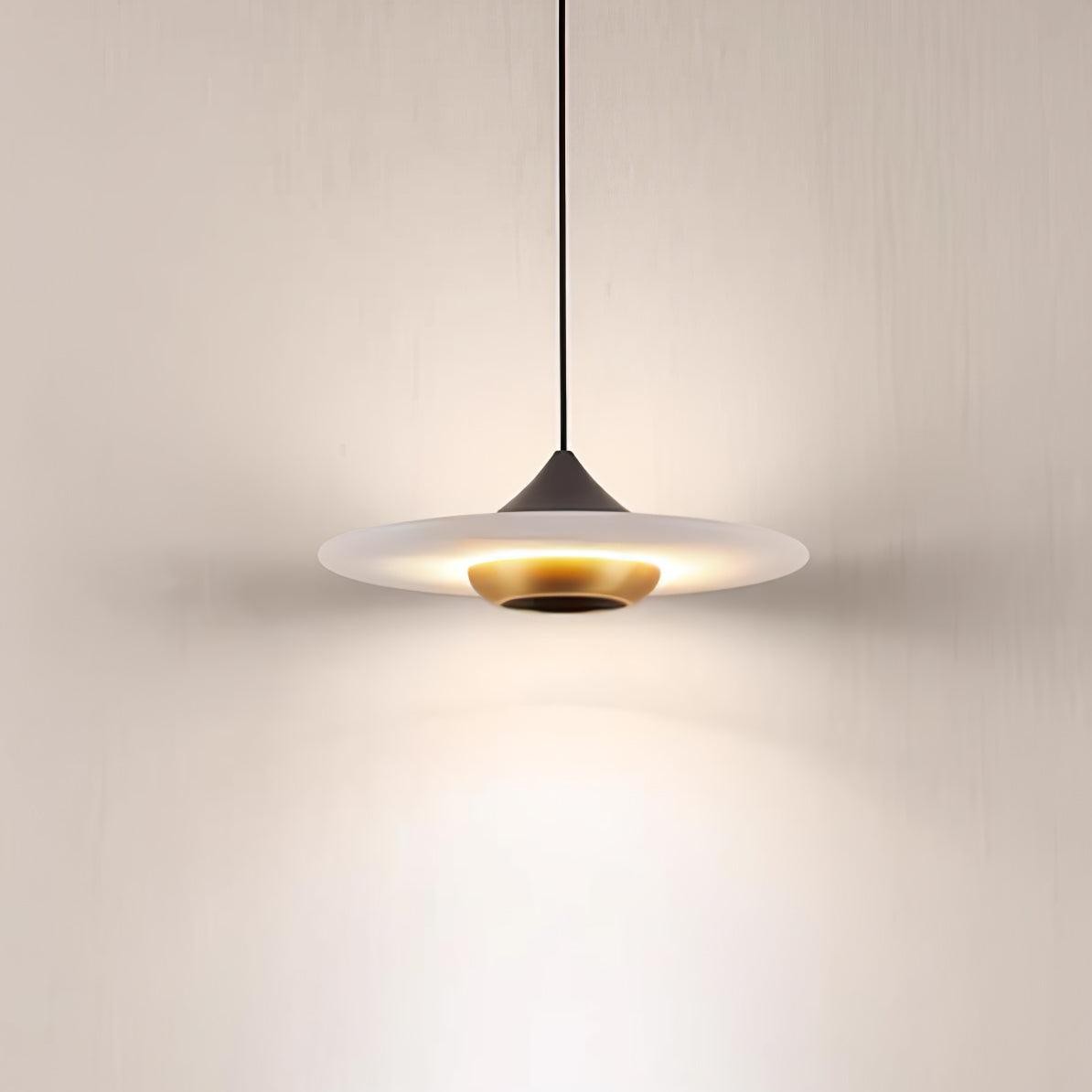 Flying Saucer Marble Pendant Lamp K391