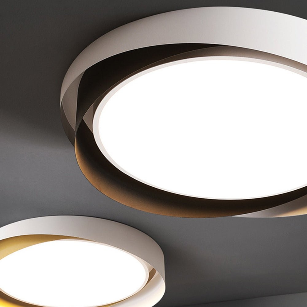 Nordic Style Modern Minimalist Wave Pattern Ceiling Lamp K611