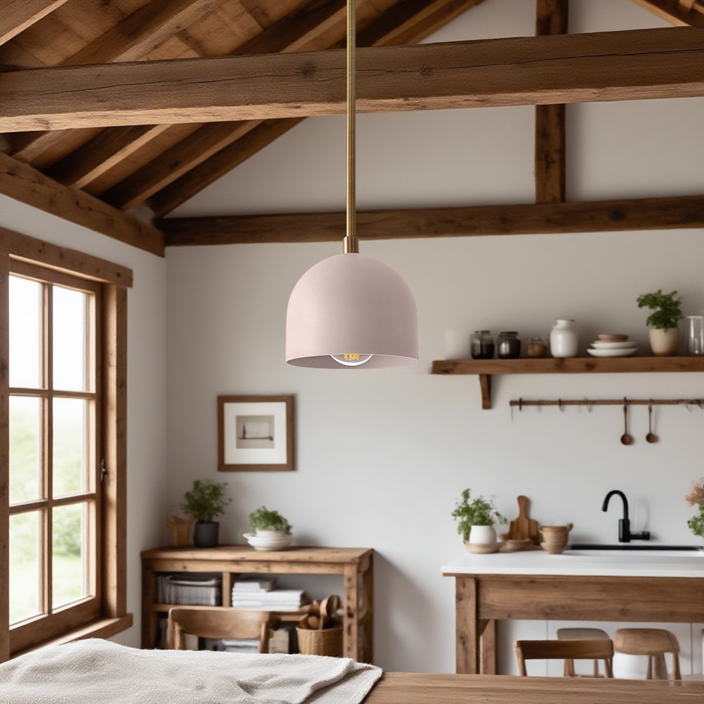 Modern Macaron Dome Pendant Light K900