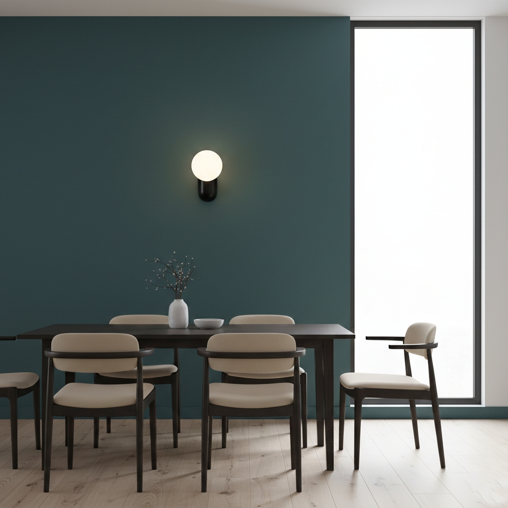 Luma Nordic Glass Orb Wall Light D784