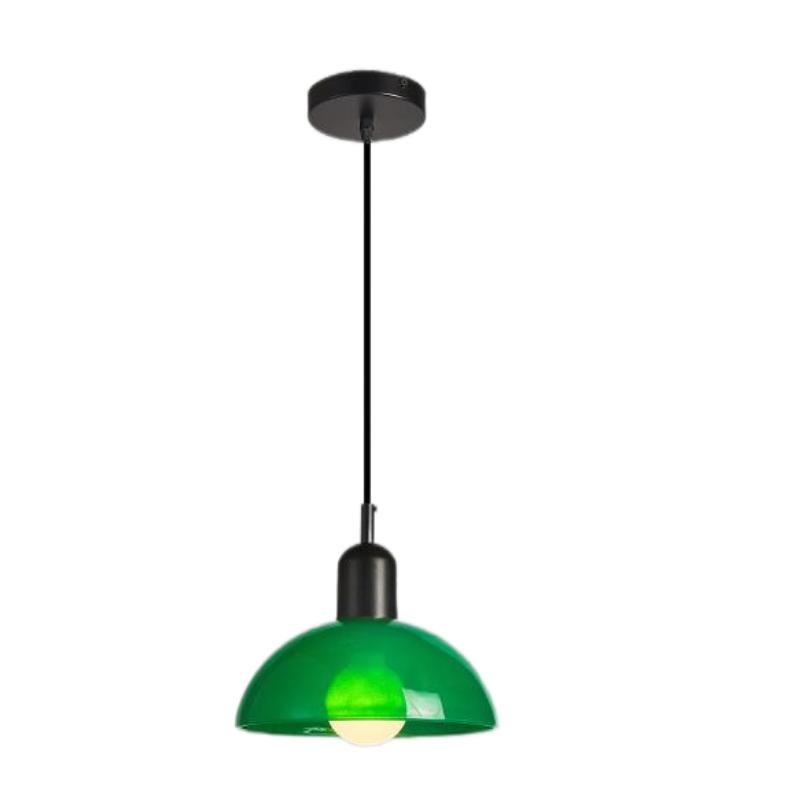 Bauhaus Minimalist Stained Glass Pendant Light K38