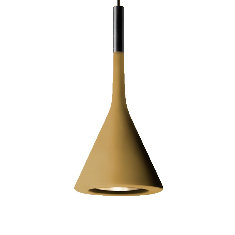 Minimalist Aplomb Pendant Light - Cement Cone Pendant Light for Kitchen Island