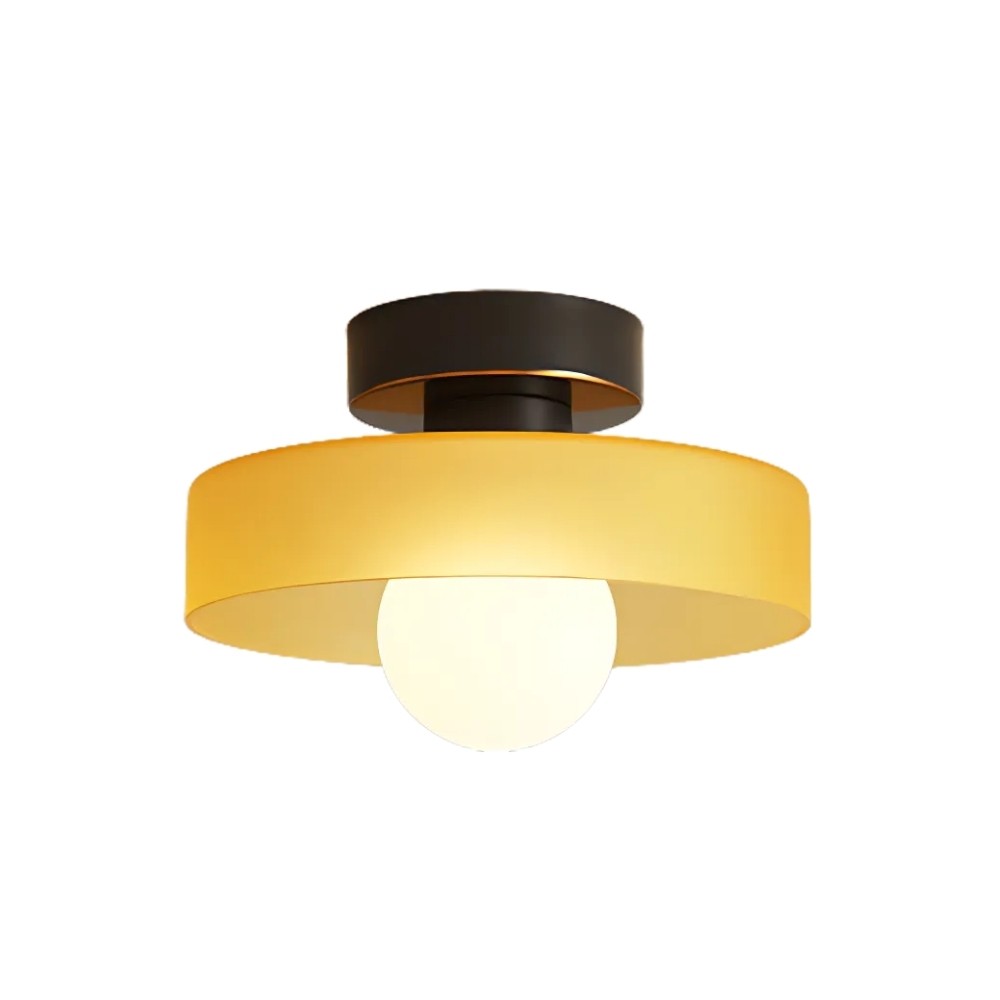 Morandi Colorful Disc Orb Ceiling Light For Bedroom K927
