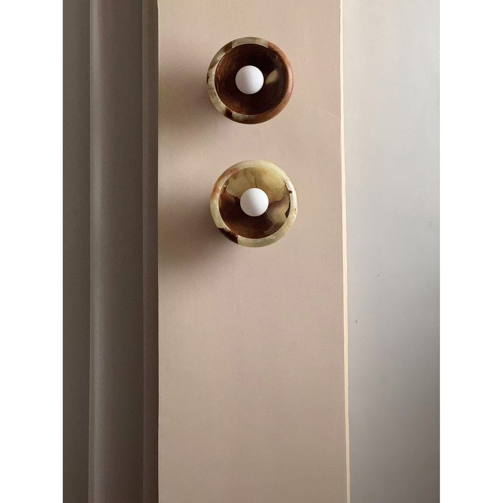 Piedra Marble Wall Lamp D572