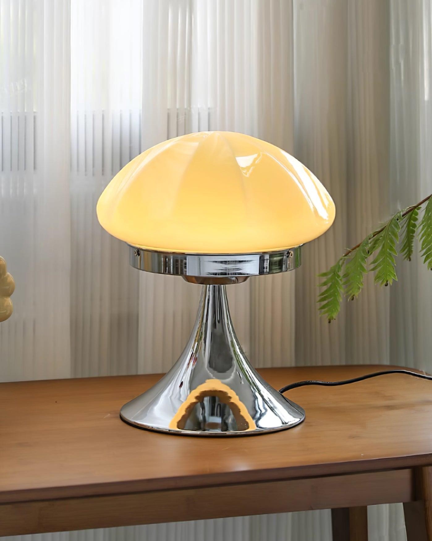 Bauhaus Glass Table Lamp For Bedroom K344