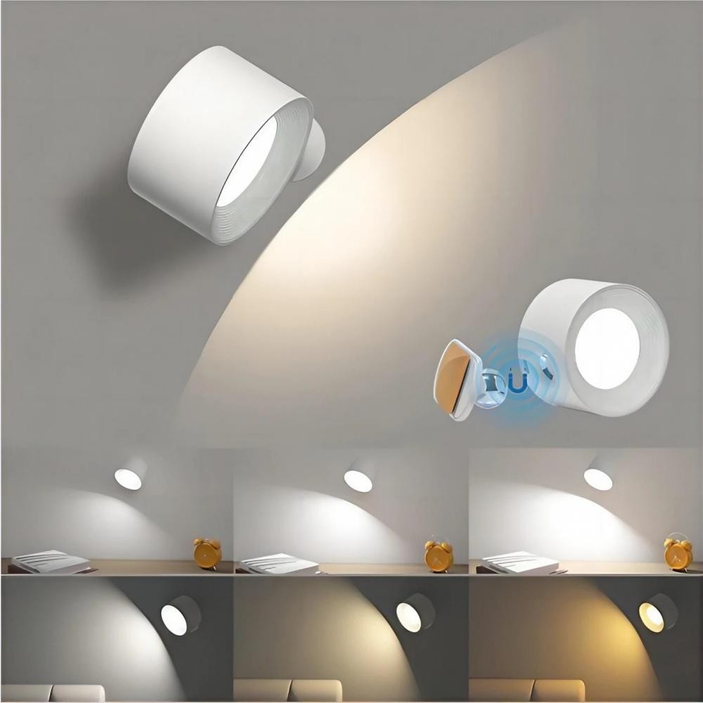 Wireless Rotatable Rechargeable Wall Light K64