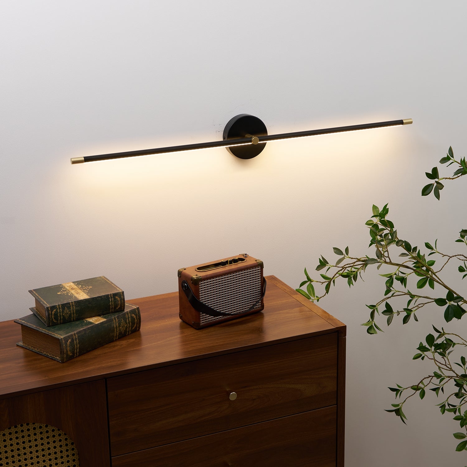 Kady Linear Disc Wall Lamp D55