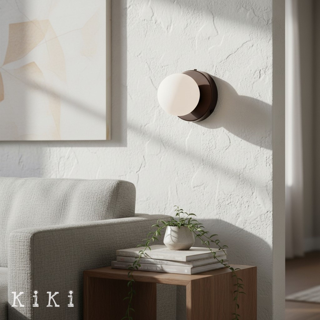 Nuevola Soft Sculptural Wall Light - Minimal Decorative for Living Room Bedroom K2105