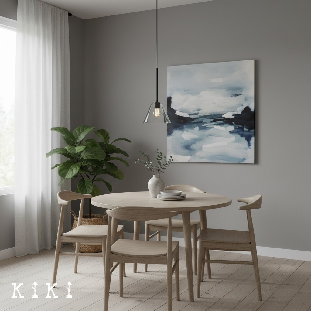 Conica Modern Glass Cone Pendant Light - Minimalist Hanging Lamp for Dining Room K1338
