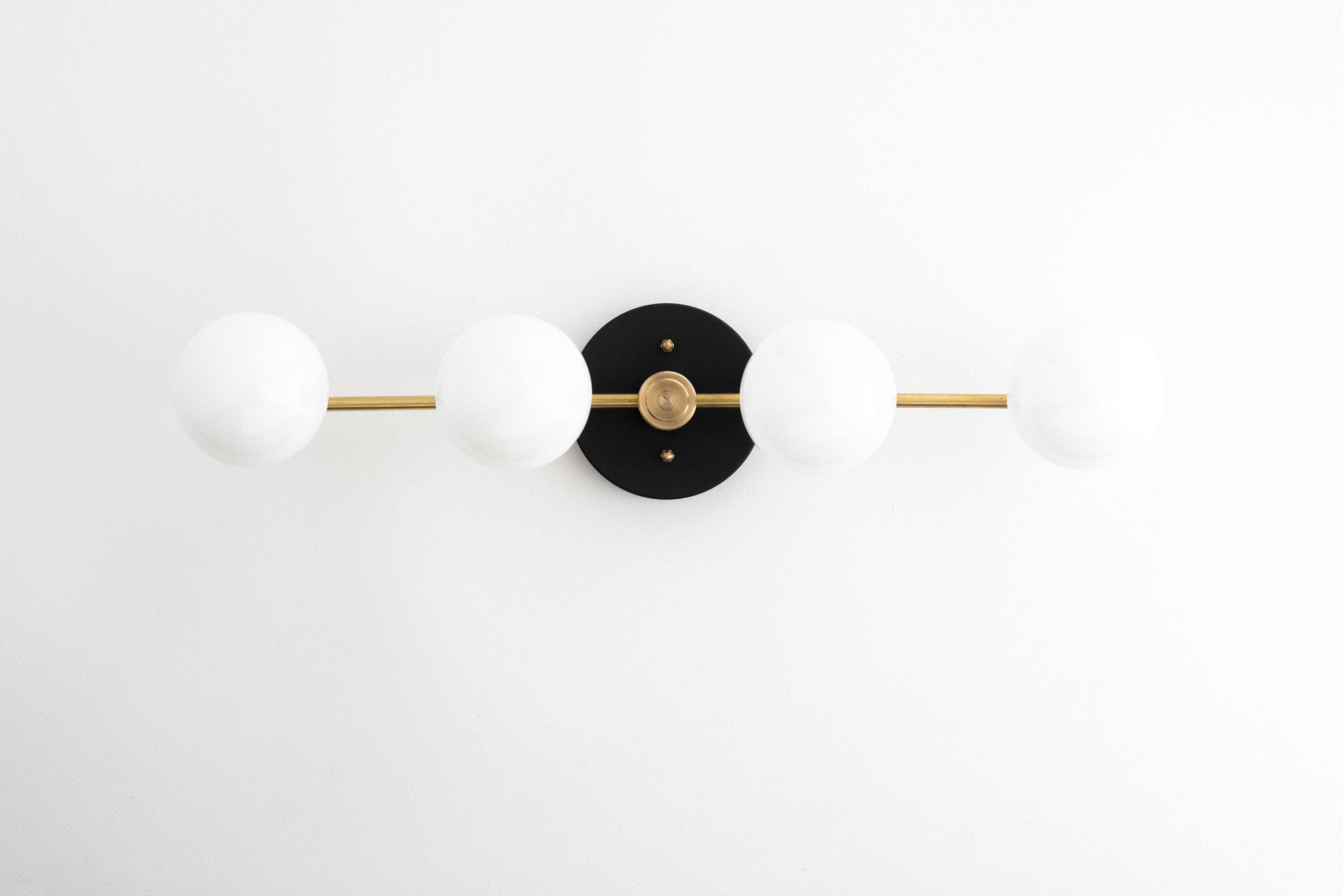 Glorica Glass Long Vanity Light - Modern Minimalist Wall Sconce Design K1452