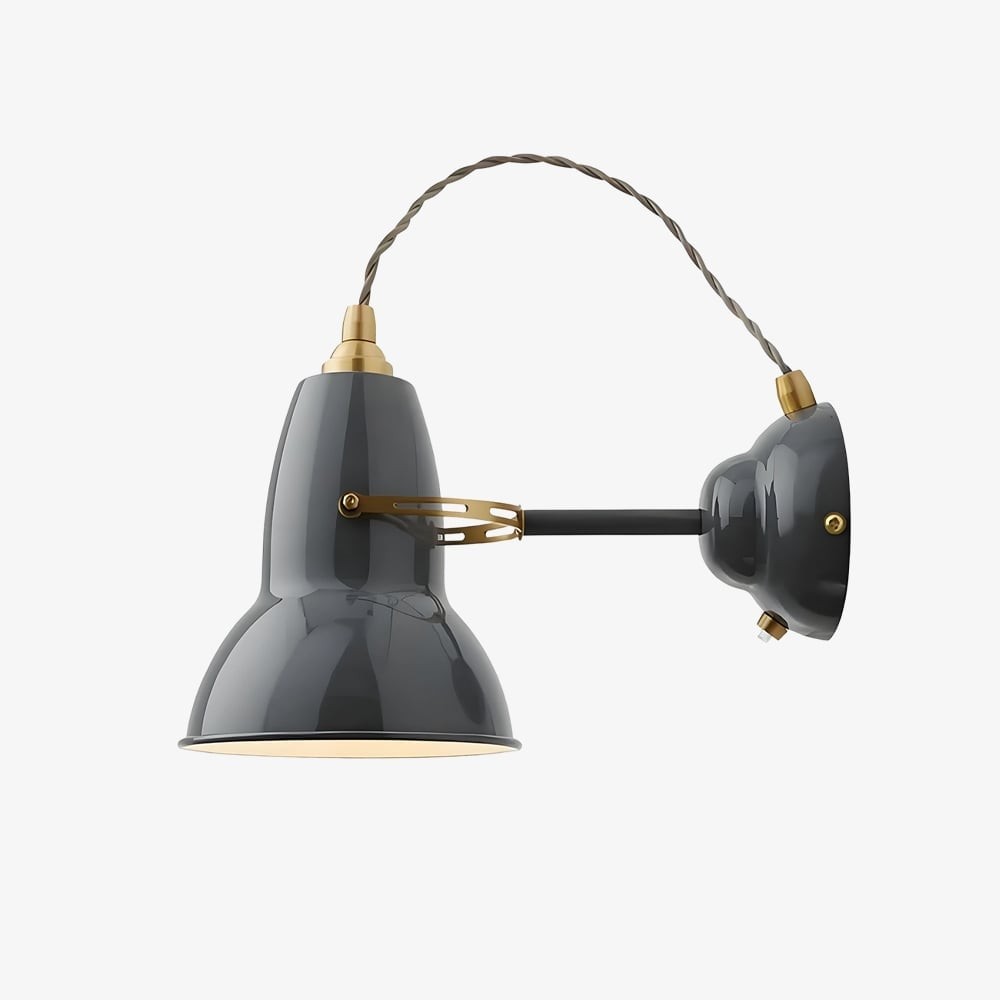 Modryx Retro Adjustable Wall Sconce – Compact Mettal Wall Light for Bedroom & Hallway K1606