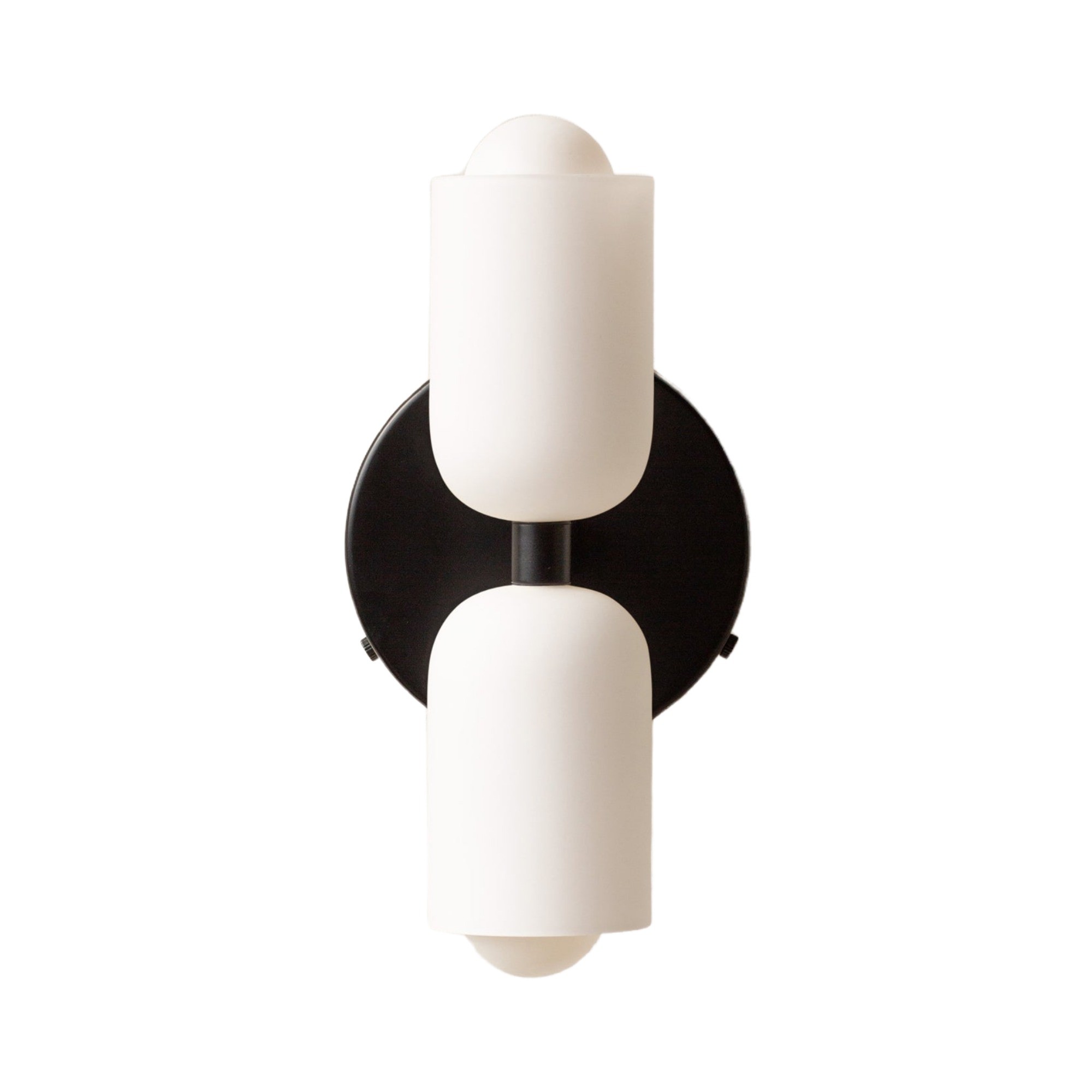 Glass Up Down Wall Sconce