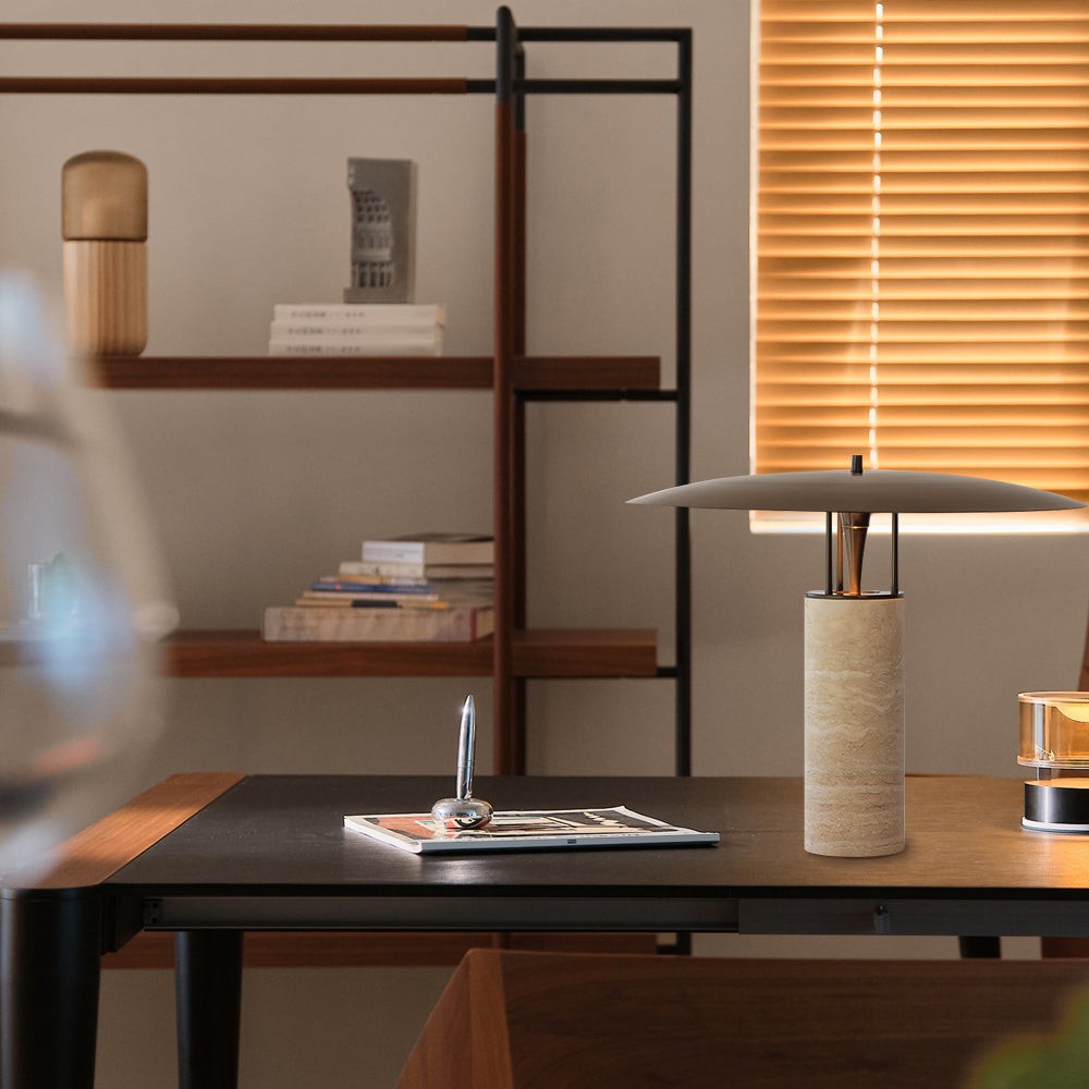 Gioe Travertine Table Lamp K1025