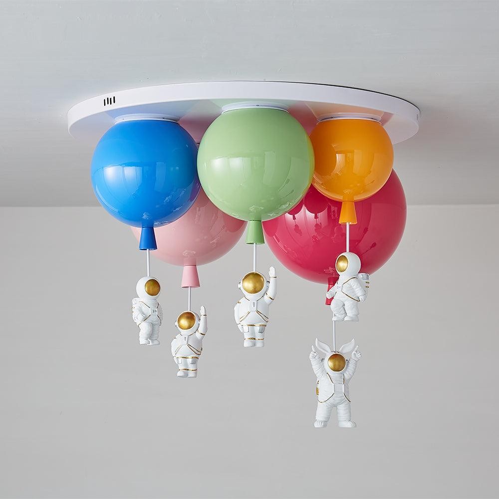 Astronaut Glossy Balloon Ceiling Lamp K244