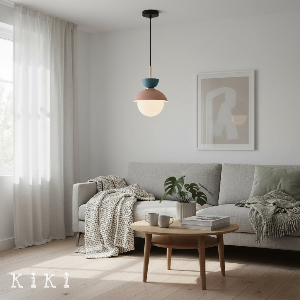 Frovela Nordic Style Pendant Light - Cozy Ambient Lighting for Home Interior K2144
