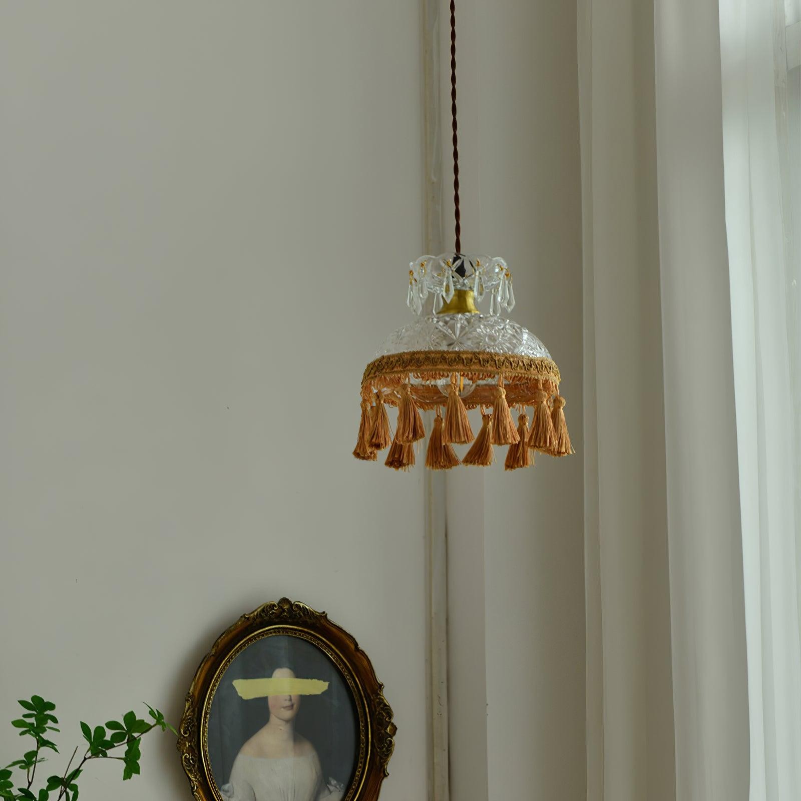 Bowl Tassel Pendant Light K271
